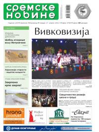 Sremske Novine - broj 2720, 17. apr 2013.