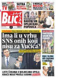 Blic - broj 7724, 17. avg 2018.