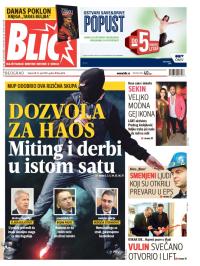 Blic - broj 6536, 25. apr 2015.