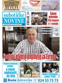 Nove Subotičke novine - broj 20, 15. maj 2015.