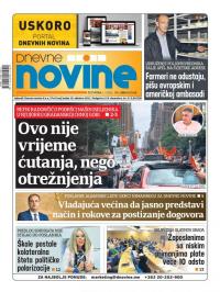 Dnevne novine - broj 3034, 1. jul 2021.