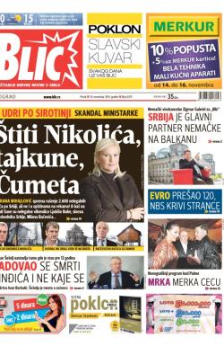 Blic - broj 6379, 14. nov 2014.