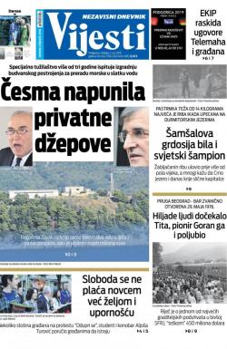 Vijesti - broj 7596, 2. jun 2019.