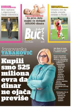 Blic - broj 7575, 18. mar 2018.