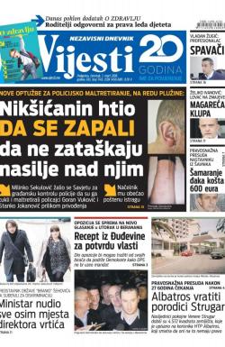 Vijesti - broj 7145, 1. mar 2018.