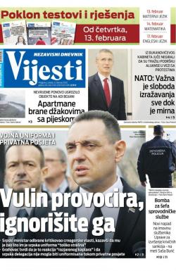 Vijesti - broj 7849, 12. feb 2020.