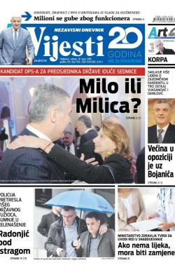 Vijesti - broj 7154, 10. mar 2018.