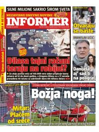 Informer - broj 2716, 29. mar 2021.