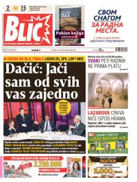 Blic - broj 6135, 12. mar 2014.