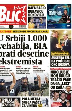 Blic - broj 7881, 25. jan 2019.