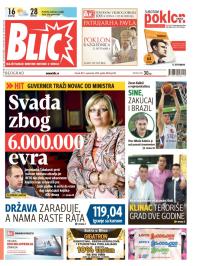 Blic - broj 6313, 9. sep 2014.