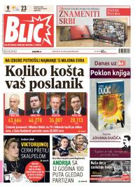 Blic - broj 6145, 22. mar 2014.