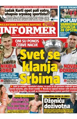 Informer - broj 3393, 14. jun 2023.