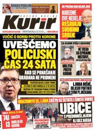 Kurir - broj 2206, 30. mar 2020.