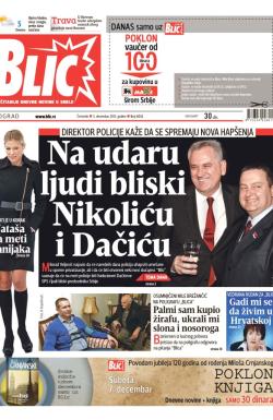 Blic - broj 6042, 5. dec 2013.