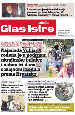 Glas Istre - broj 85, 27. mar 2022.