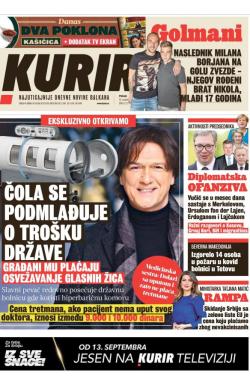 Kurir - broj 2719, 10. sep 2021.