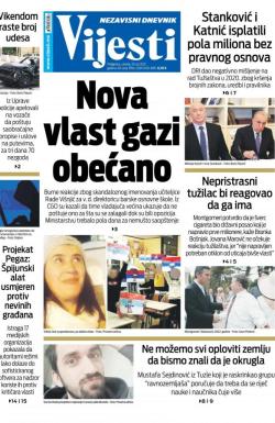 Vijesti - broj 8360, 20. jul 2021.