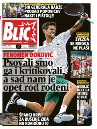 Blic - broj 7728, 21. avg 2018.