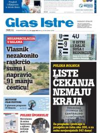 Glas Istre - broj 202, 25. jul 2022.