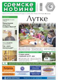 Sremske Novine - broj 2797, 8. okt 2014.