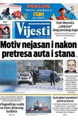 Vijesti - broj 8940, 5. mar 2023.