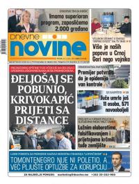 Dnevne novine - broj 2923, 26. feb 2021.