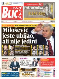 Blic - broj 6155, 1. apr 2014.