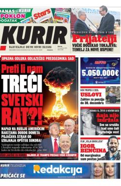 Kurir - broj 3858, 19. nov 2024.