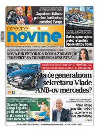 Dnevne novine - broj 2987, 13. maj 2021.