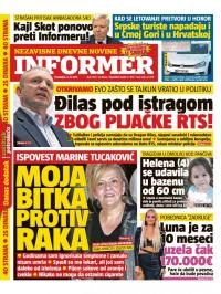 Informer - broj 2192, 8. jul 2019.