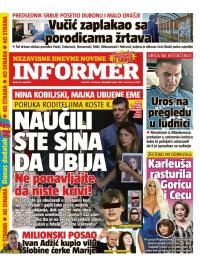 Informer - broj 3375, 24. maj 2023.