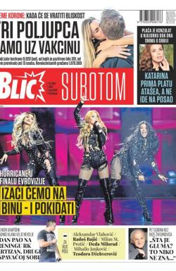 Blic - broj 8702, 22. maj 2021.