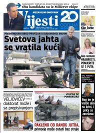 Vijesti - broj 6958, 5. avg 2017.