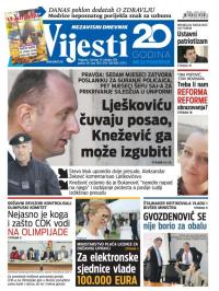 Vijesti - broj 7033, 19. okt 2017.