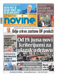 Dnevne novine - broj 2707, 16. jun 2020.