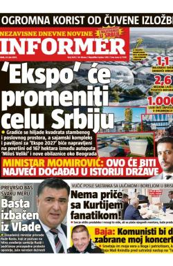 Informer - broj 3401, 23. jun 2023.