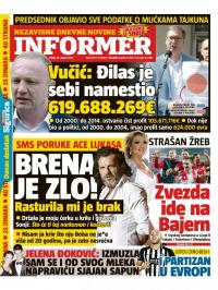 Informer - broj 2238, 30. avg 2019.