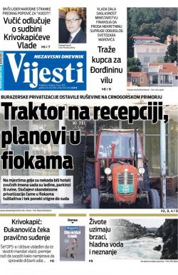 Vijesti - broj 8338, 27. jun 2021.