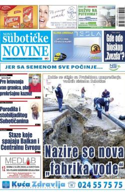 Nove Subotičke novine - broj 24, 16. jun 2017.