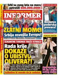 Informer - broj 2264, 30. sep 2019.