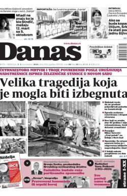 Danas - broj 9755, 2. nov 2024.