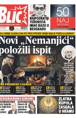 Blic - broj 7549, 20. feb 2018.