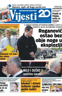 Vijesti - broj 6859, 26. apr 2017.