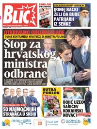 Blic - broj 7613, 26. apr 2018.