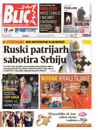 Blic - broj 6574, 4. jun 2015.