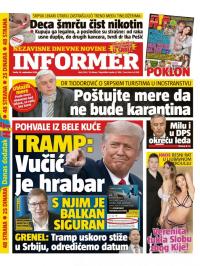 Informer - broj 2555, 16. sep 2020.