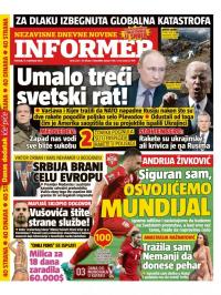 Informer - broj 3220, 17. nov 2022.