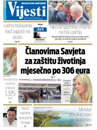 Vijesti - broj 7356, 29. sep 2018.