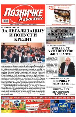 Lozničke novosti - broj 307, 31. jan 2014.